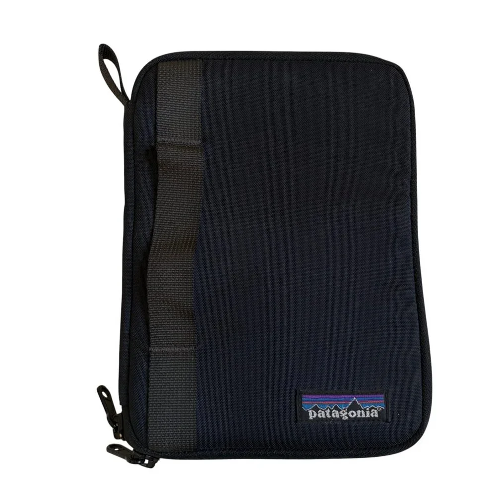 Patagonia Black Mini Tablet / E-Reader Tech Case
